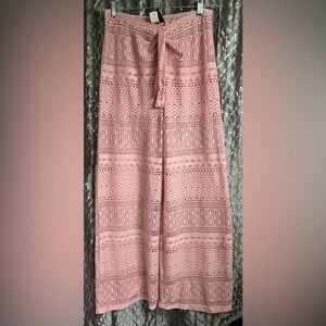 Kenneth Cole Lace Swim Cover Up Pants Size L